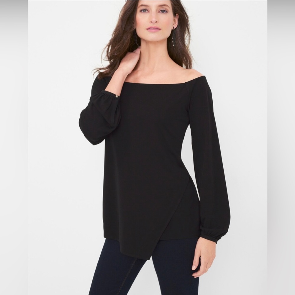 Off The Shoulder Top WHBM sz L